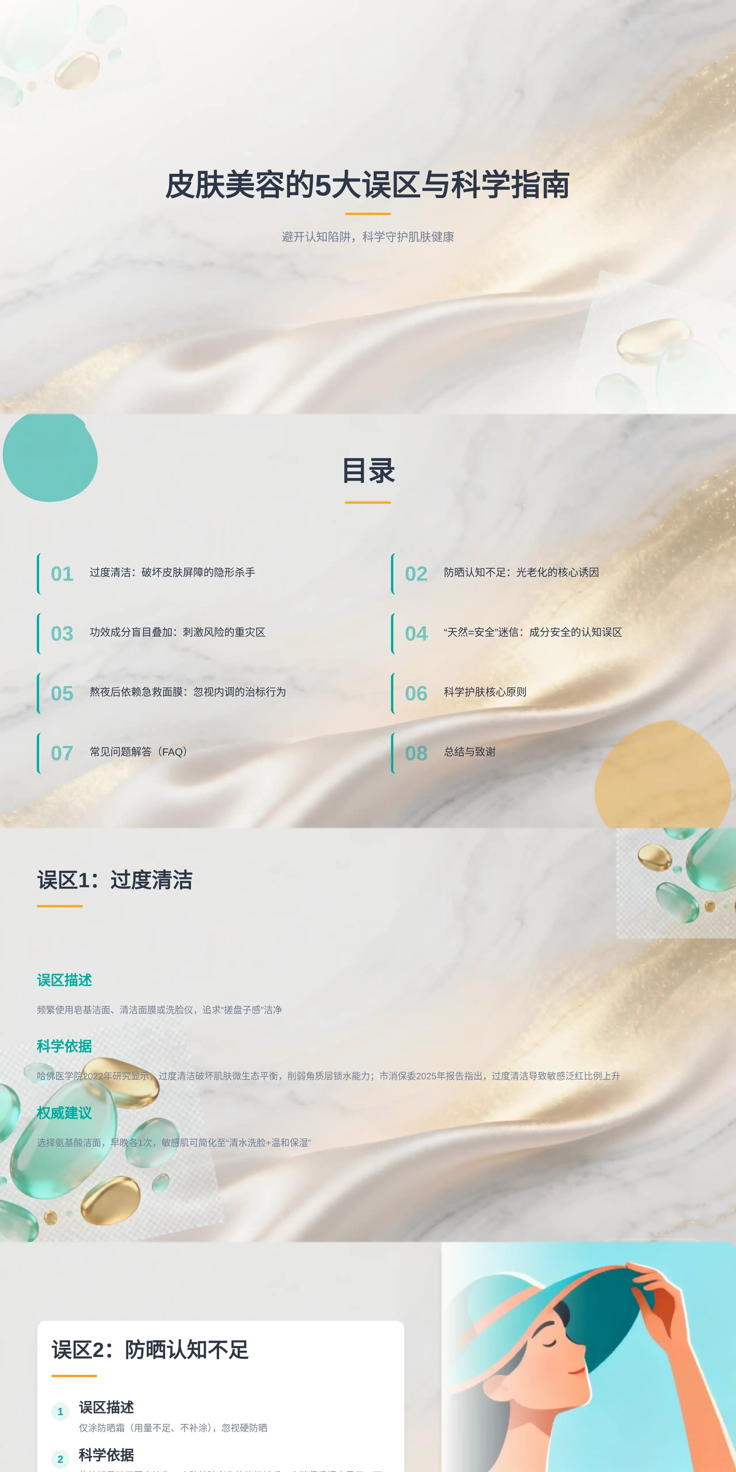 皮肤美容的5大误区与科学指南