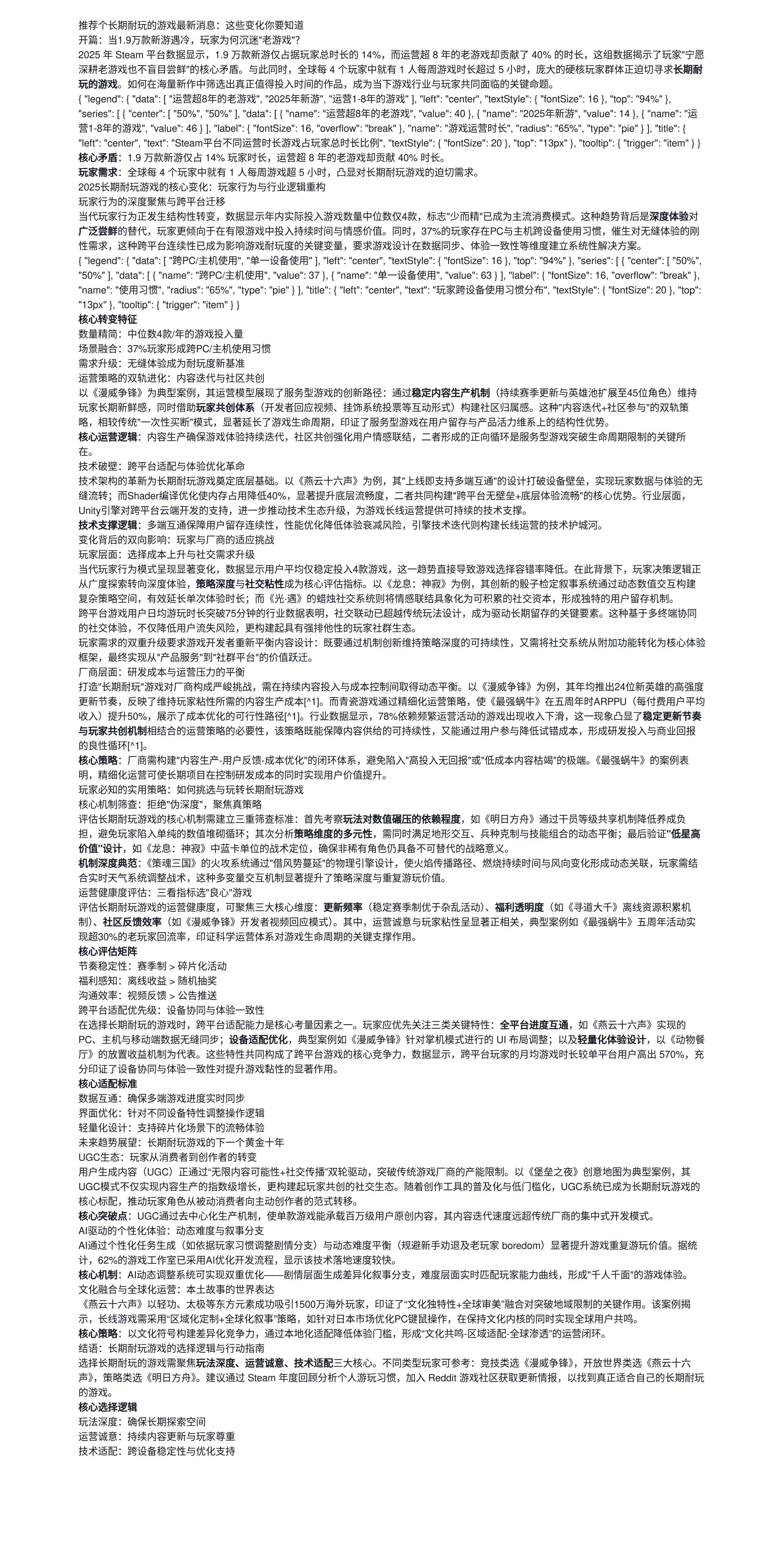 推荐个长期耐玩的游戏最新消息：这些变化你要知道